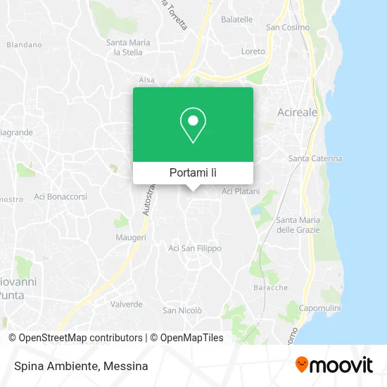 Mappa Spina Ambiente