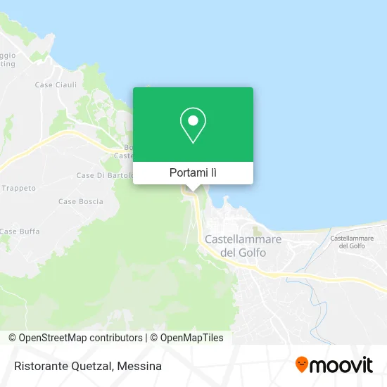Mappa Ristorante Quetzal