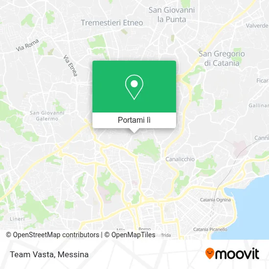 Mappa Team Vasta
