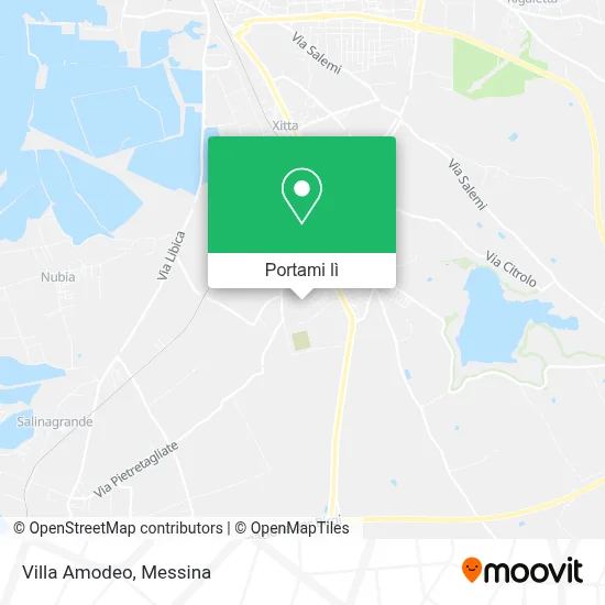 Mappa Villa Amodeo