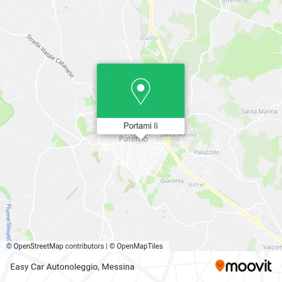 Mappa Easy Car Autonoleggio