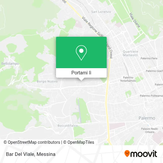 Mappa Bar Del Viale