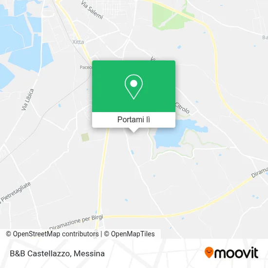 Mappa B&B Castellazzo