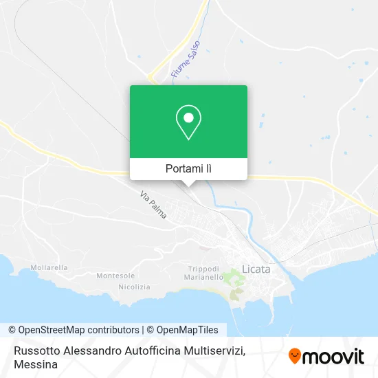 Mappa Russotto Alessandro Autofficina Multiservizi