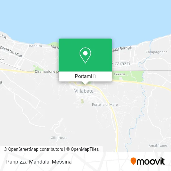 Mappa Panpizza Mandala