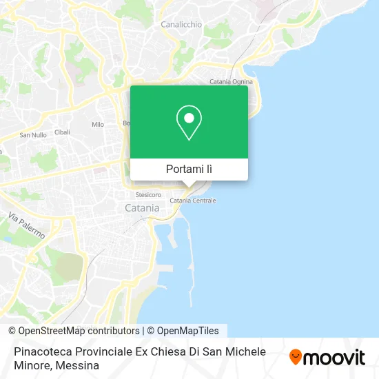Mappa Pinacoteca Provinciale Ex Chiesa Di San Michele Minore