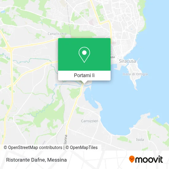 Mappa Ristorante Dafne