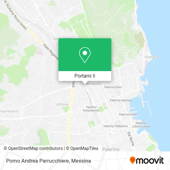 Mappa Pomo Andrea Parrucchiere
