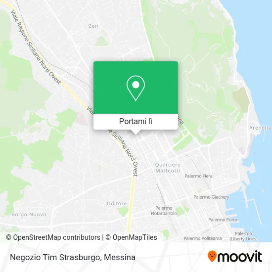 Mappa Negozio Tim Strasburgo
