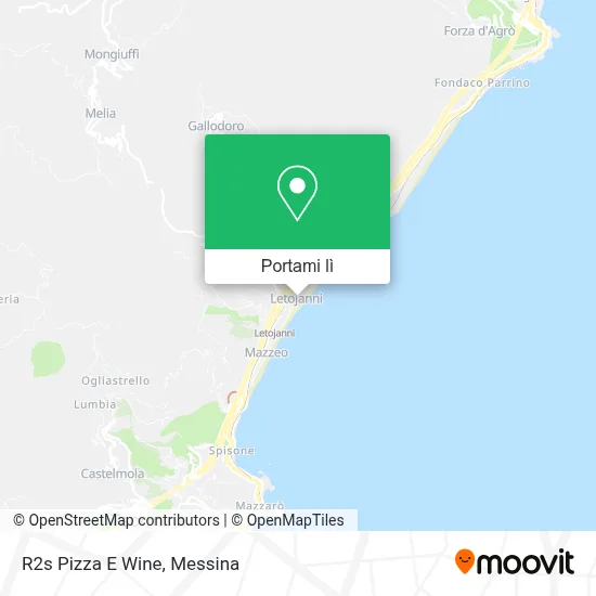 Mappa R2s Pizza E Wine