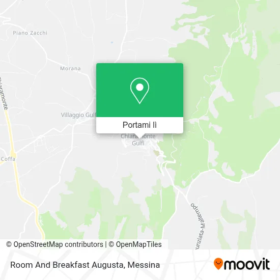 Mappa Room And Breakfast Augusta
