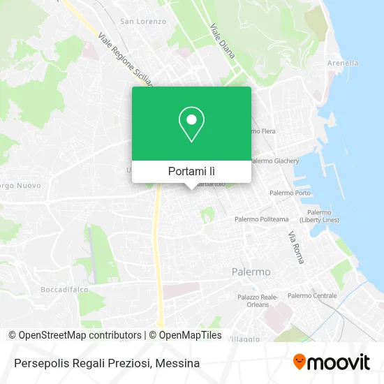 Mappa Persepolis Regali Preziosi