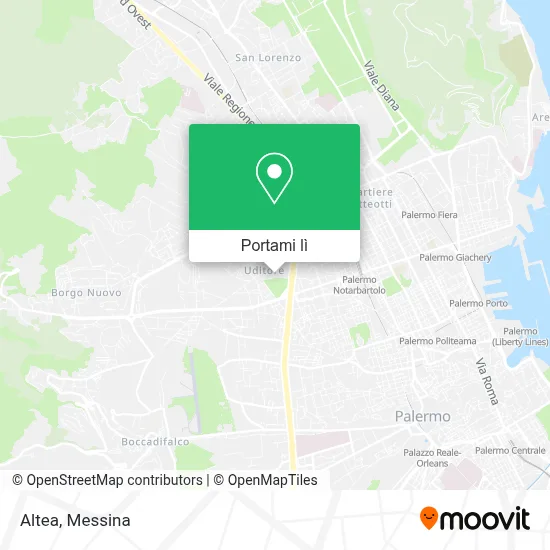 Mappa Altea