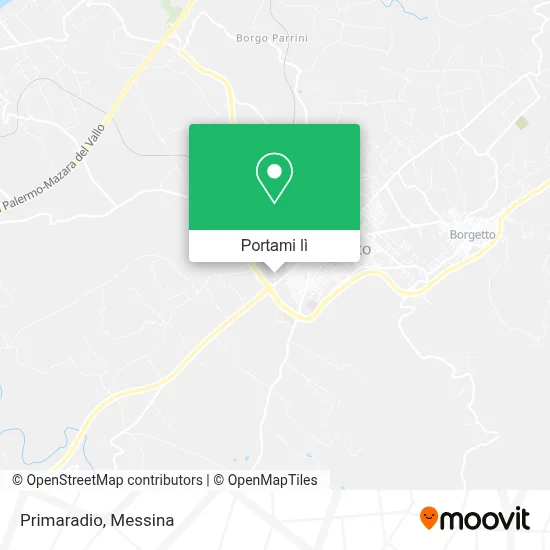 Mappa Primaradio