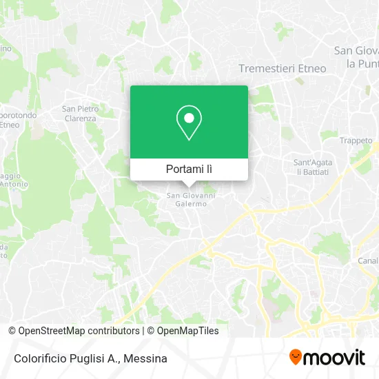 Mappa Colorificio Puglisi A.