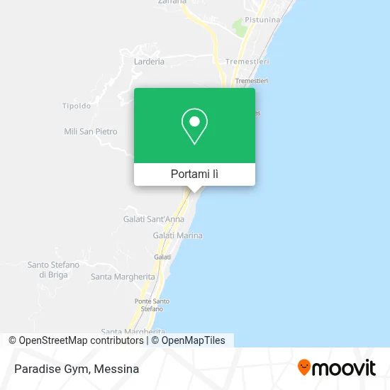Mappa Paradise Gym