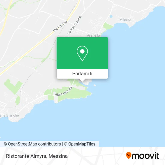 Mappa Ristorante Almyra