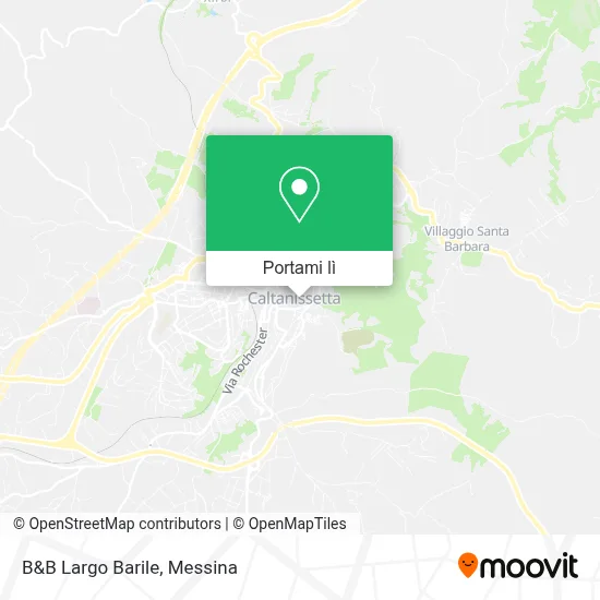 Mappa B&B Largo Barile