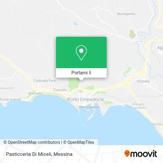 Mappa Pasticceria Di Miceli