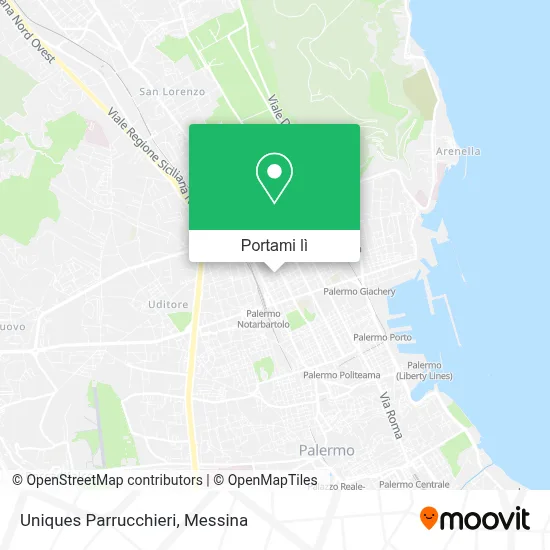 Mappa Uniques Parrucchieri