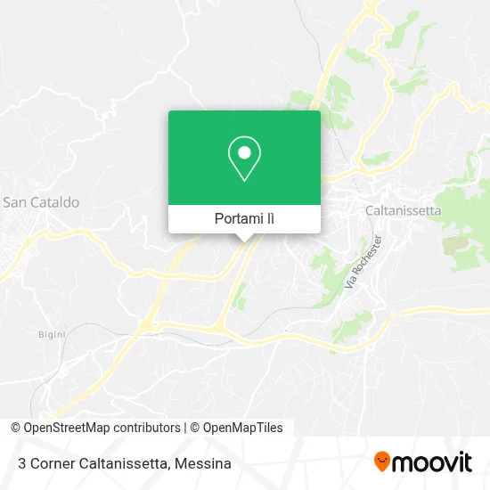 Mappa 3 Corner Caltanissetta