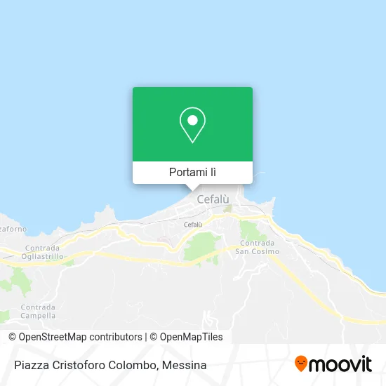 Mappa Piazza Cristoforo Colombo