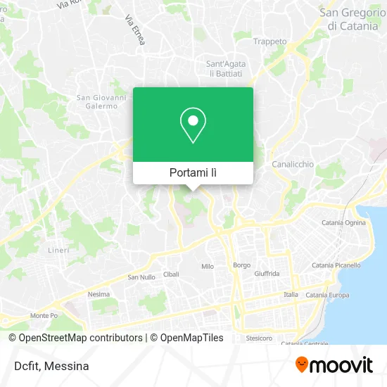 Mappa Dcfit