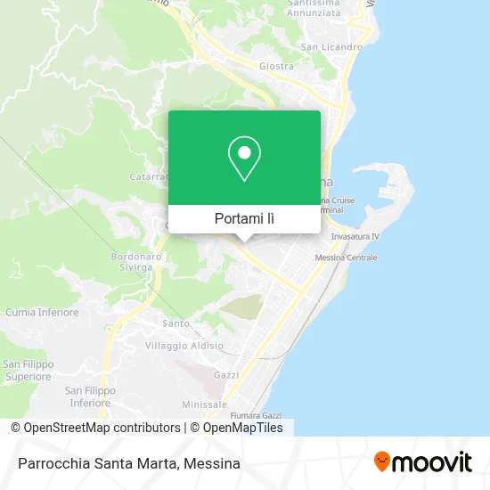 Mappa Parrocchia Santa Marta