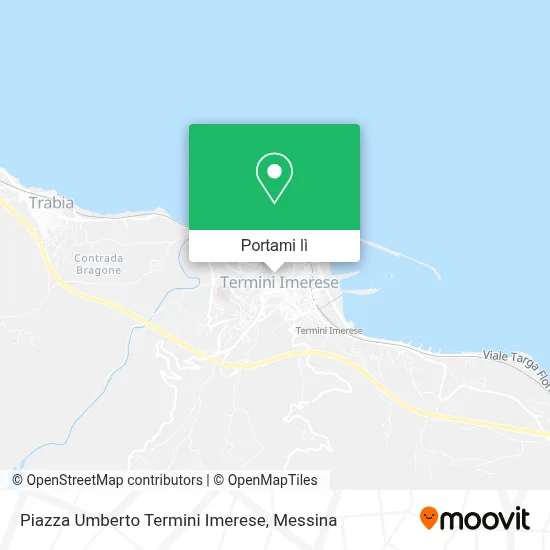Mappa Piazza Umberto Termini Imerese