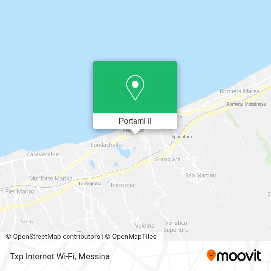 Mappa Txp Internet Wi-Fi