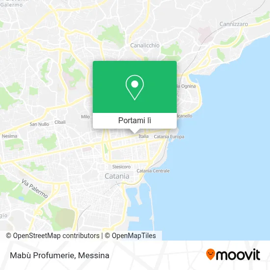 Mappa Mabù Profumerie