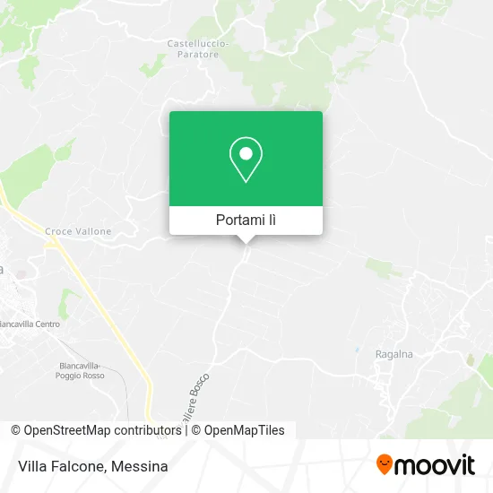 Mappa Villa Falcone