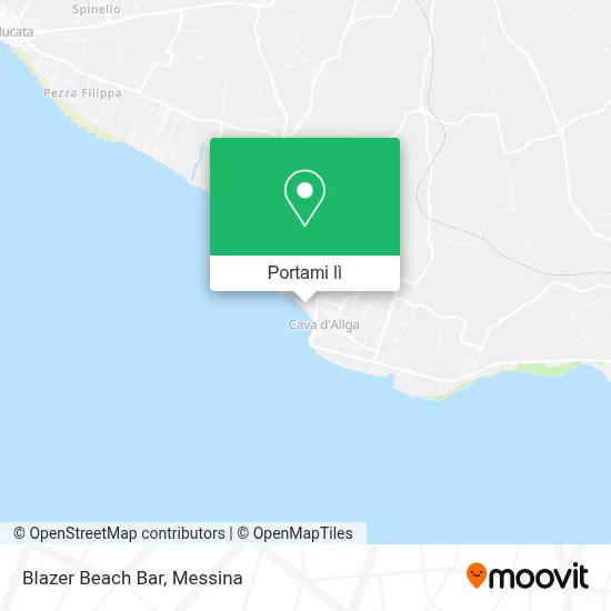 Mappa Blazer Beach Bar