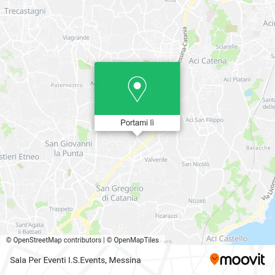 Mappa Sala Per Eventi I.S.Events