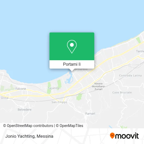 Mappa Jonio Yachting
