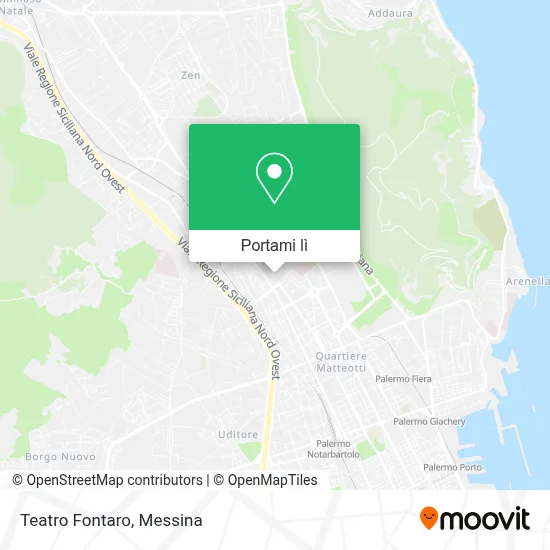 Mappa Teatro Fontaro