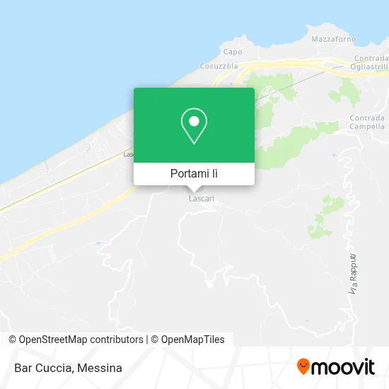 Mappa Bar Cuccia