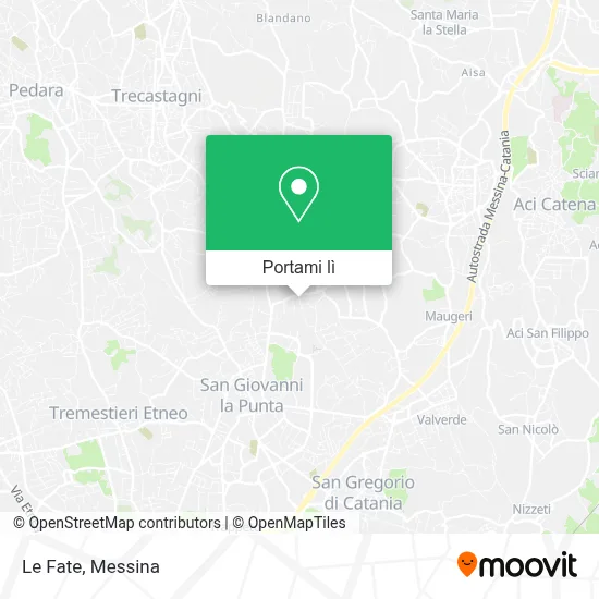Mappa Le Fate