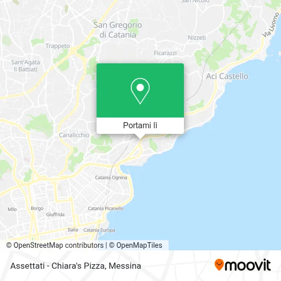 Mappa Assettati - Chiara's Pizza