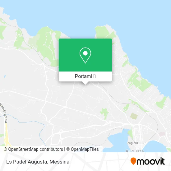 Mappa Ls Padel Augusta