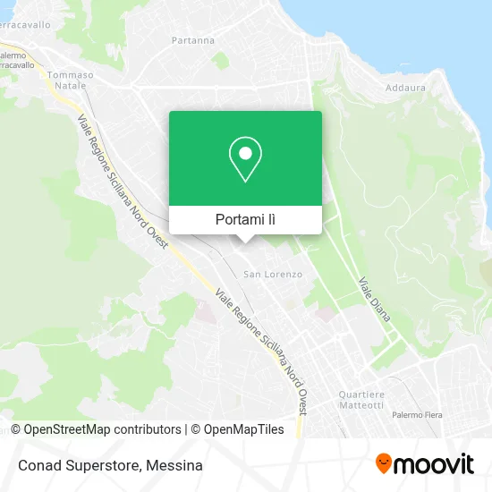Mappa Conad Superstore