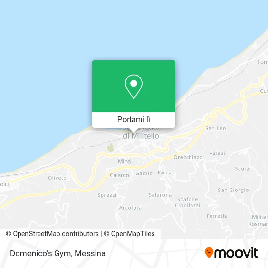 Mappa Domenico's Gym