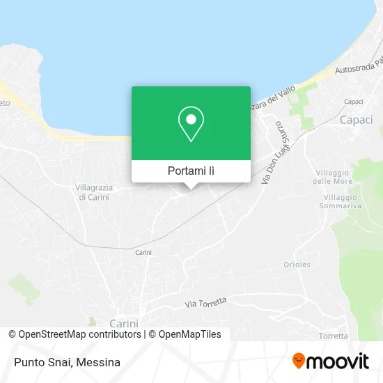Mappa Punto Snai