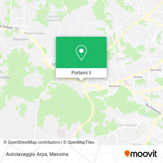 Mappa Autolavaggio Arpa