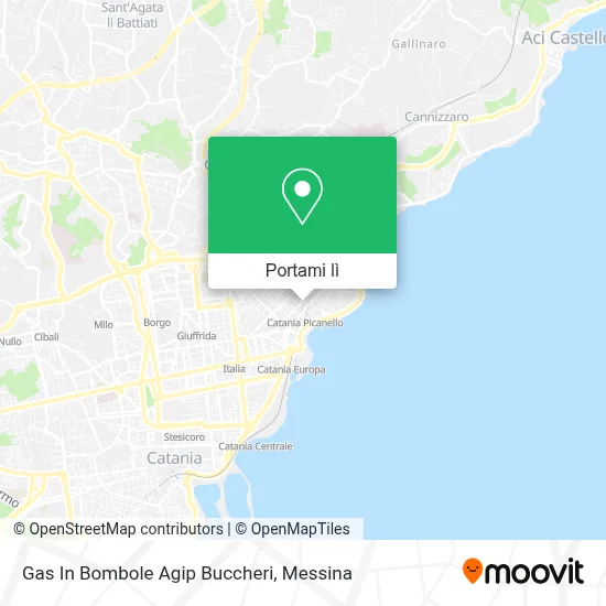 Mappa Gas In Bombole Agip Buccheri