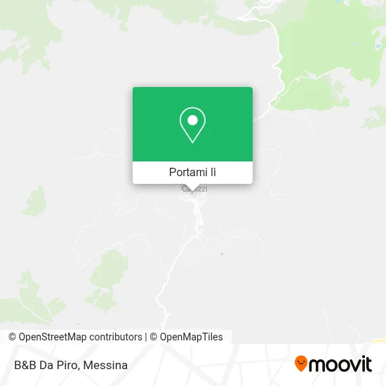 Mappa B&B Da Piro