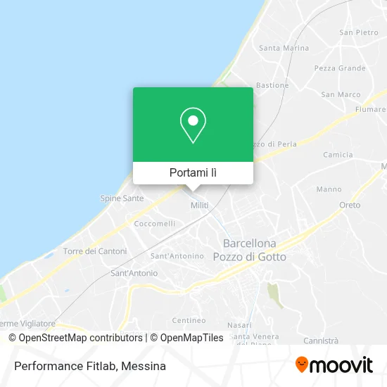 Mappa Performance Fitlab