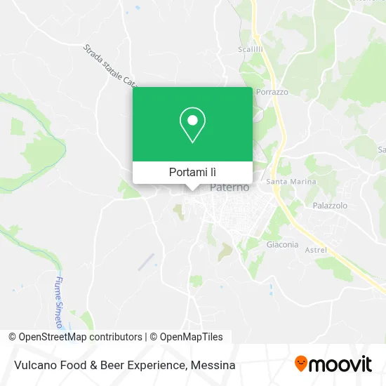 Mappa Vulcano Food & Beer Experience