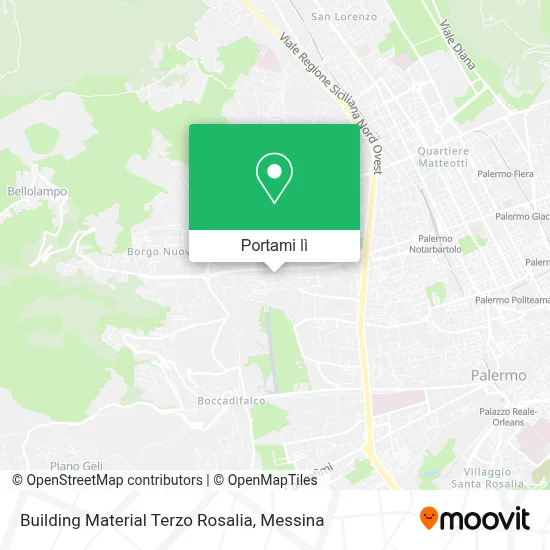 Mappa Building Material Terzo Rosalia
