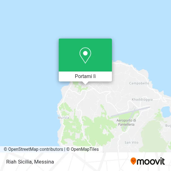 Mappa Riah Sicilia